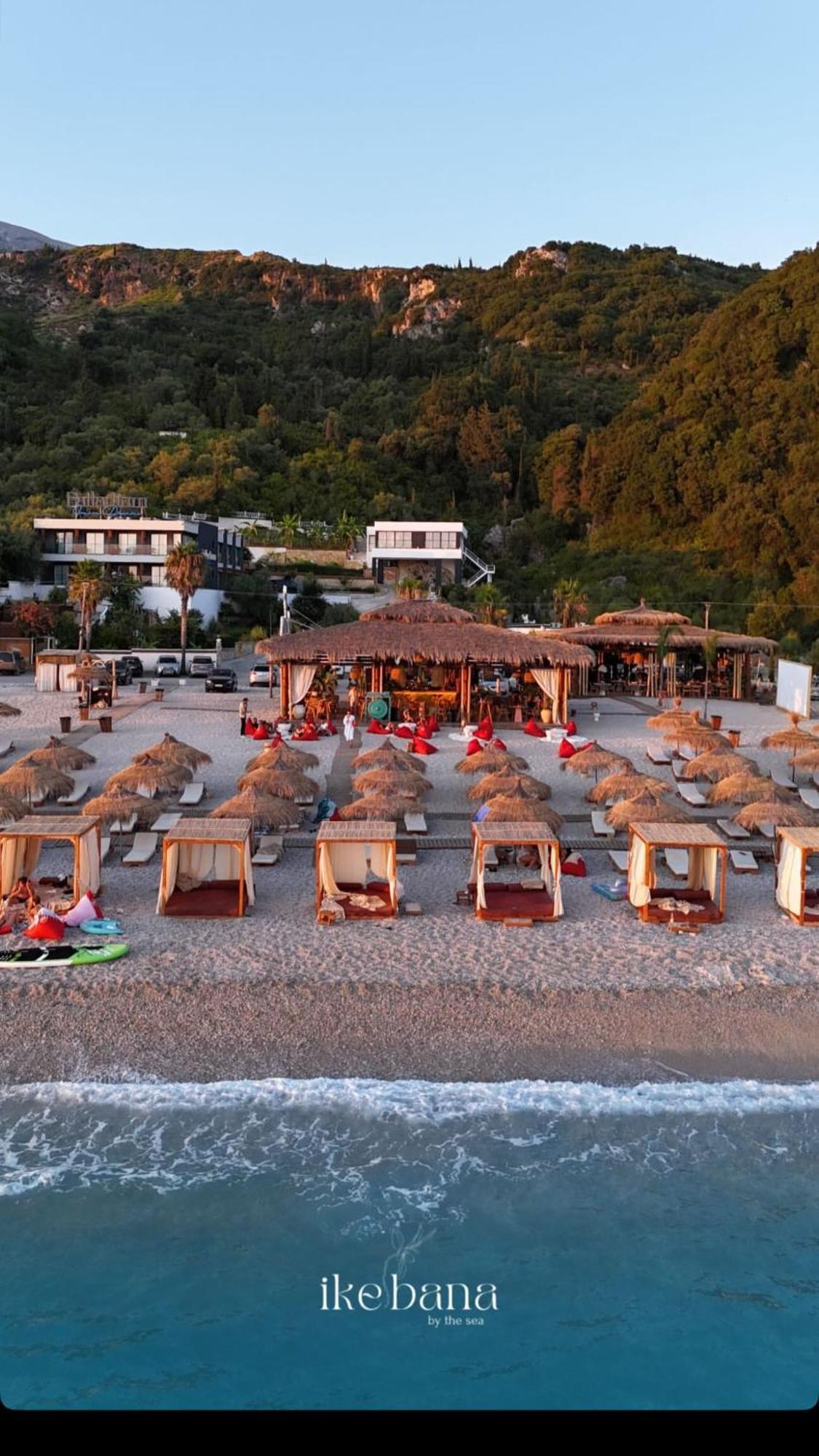 Palladium Beach Hotel- Private Beach Included Dhërmi Kültér fotó